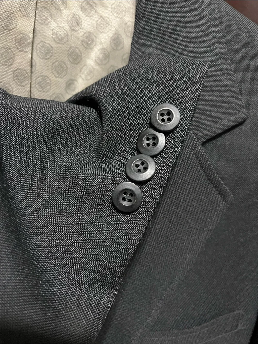 jcpenney Black Men's Two-Button Notch Lapel Sport Coat